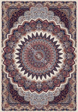 Ковер SHAHREZA D417 CREAM-NAVY  
