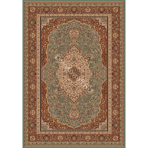 Ковер Isphahan 77808 Green, Прямой 2.40x3.3 м Ковер Isphahan 77808 Green, Прямой 2.40x3.3 м