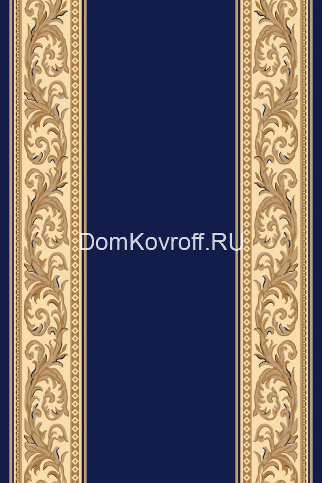 Дорожка Паласная Принт Конгресс 50:2 Синий (продается рулонами) 