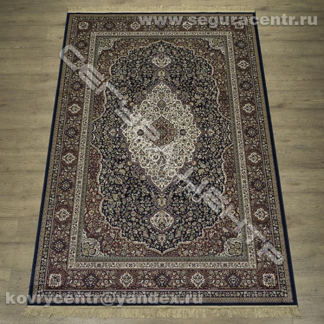 Ковер Isphahan 77808 Navy / Синий, Прямой 2.40x3.3 м