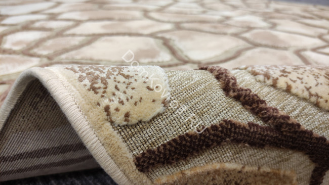 Ковер Tiffany Stone Beige/ Камушки Беж. Бельгия Вискоза 2.0х2.9 Ковер Tiffany Stone Beige/ Камушки Беж. Бельгия Вискоза 2.0х2.9