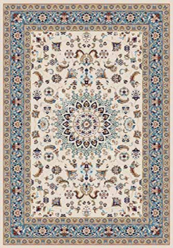 Ковер SHAHREZA D210 CREAM-BLUE Ковер SHAHREZA D210 CREAM-BLUE