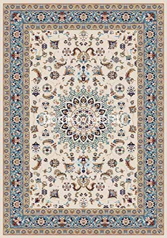 Ковер SHAHREZA D210 CREAM-BLUE Ковер SHAHREZA D210 CREAM-BLUE