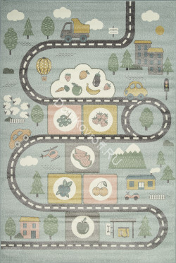 Ковер Детский ИЗУМРУД / IZUMRUD C214 MULTICOLOR (фабрика Меринос / Merinos)